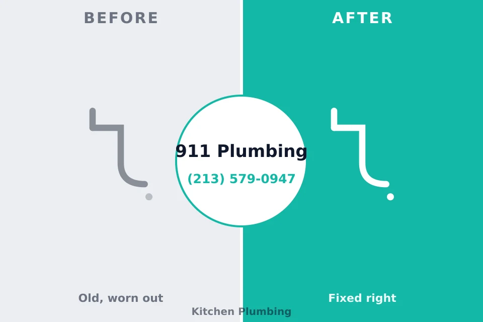 Before and after: plumbing repair Trinidad, CO